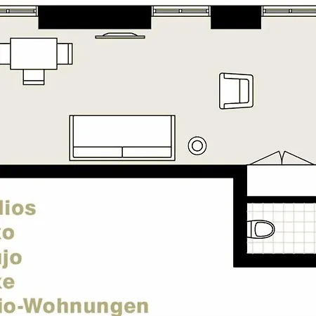 Serviced - Chiado Emenda شقة *